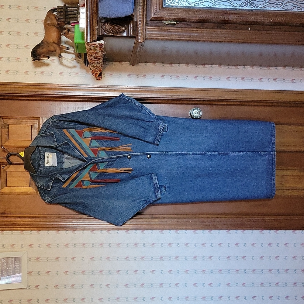 Women's denim shell